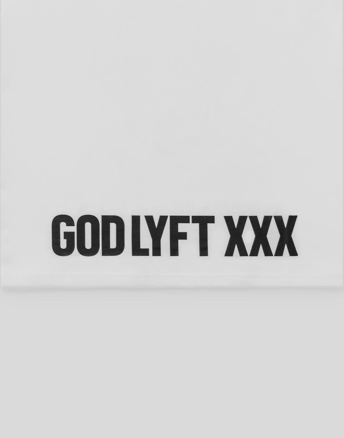 LÝFT × XXX Limited Graphic Standard T-Shirts - White