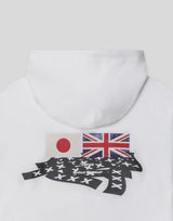 LÝFT × XXX Limited Flag Hoodie - White