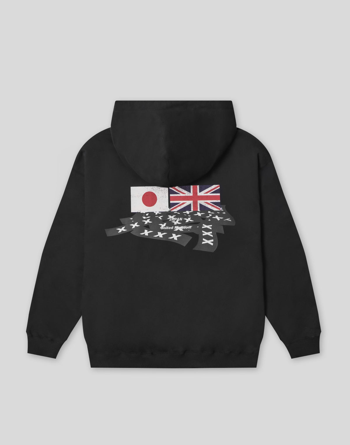 LÝFT × XXX Limited Flag Hoodie - Black