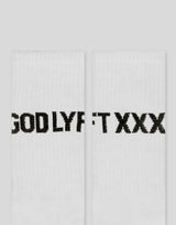 LÝFT × XXX Limited Socks - White