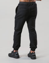 Message Wave Stretch Warm Sweat Pants - Black