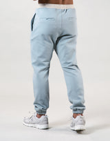 Message Wave Stretch Warm Sweat Pants - L.Blue