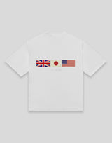 LÝFT × COR Limited Flag T-Shirt - White