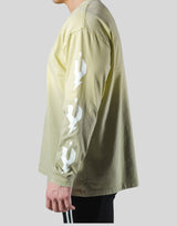 Thunder Y Sleeve Long T-Shirt - Lime