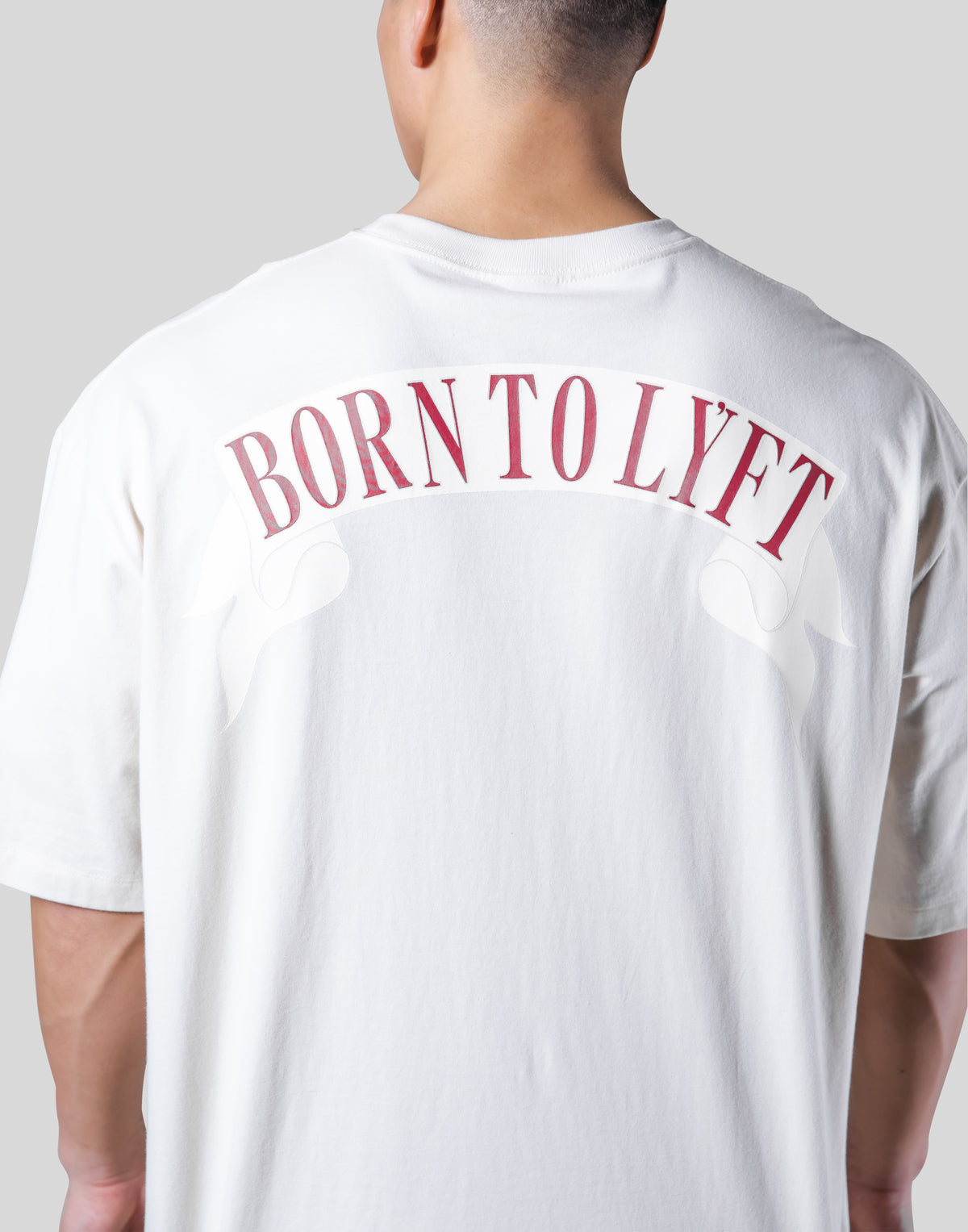 Back Arch Flag Big T-Shirt - Off White