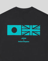 LÝFT × atmos Limited Flag Big T-Shirt - Black