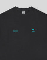LÝFT × atmos Limited Flag Big T-Shirt - Black