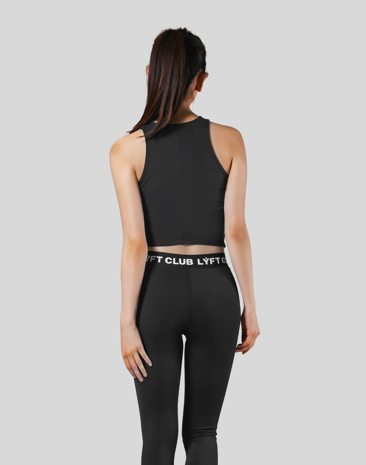 Neck Logo Tanktop - Black
