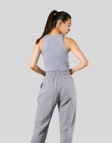 Neck Logo Tanktop - Grey