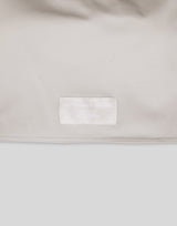Woven Label Double Cross Strap Bratop - Ivory