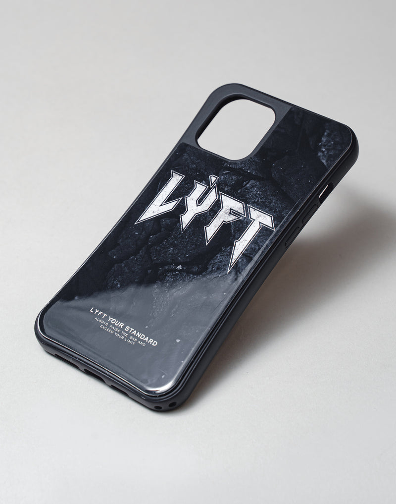 <transcy>LÝ FT iPhone Case London Punk Logo --Black Stone "Reserved Items"</transcy>