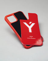 <transcy>LÝFT iPhone Case Ý Logo --Red "Reserved Items"</transcy>