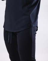 Shape Fit Stretch Long Sleeve T-Shirt - Black