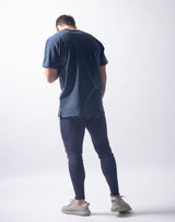 LÝFT Big-size T-Shirt - Navy