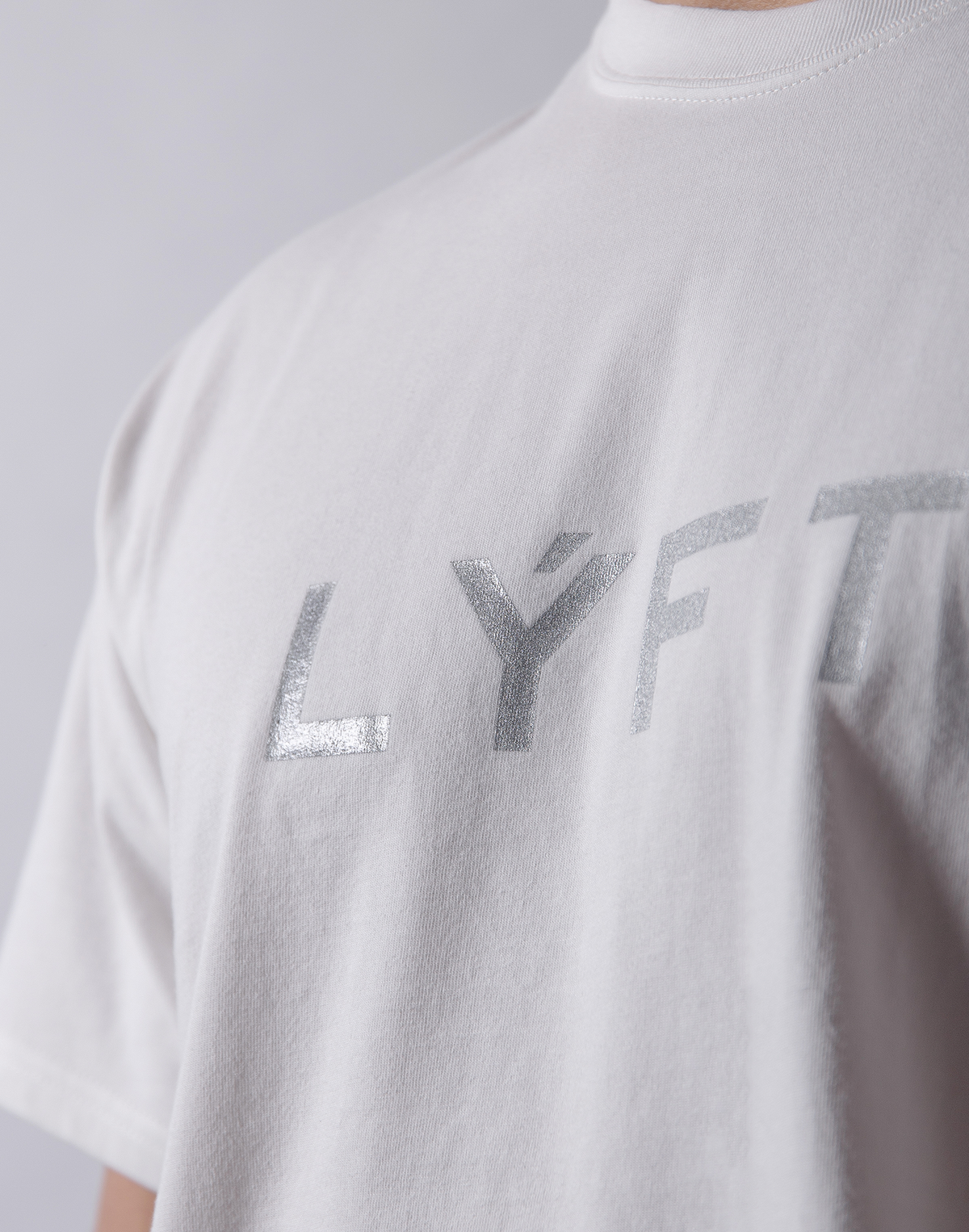 LÝFT Big-size T-Shirt - White
