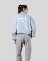 LÝFT Club Sweat Polo Shirt - L.Blue