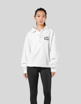 LÝFT Club Sweat Polo Shirt - White