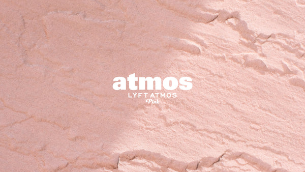 LÝFT WOMEN × atmos pink collaboration