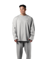 LÝFT Extra Big Long T-Shirt - Grey