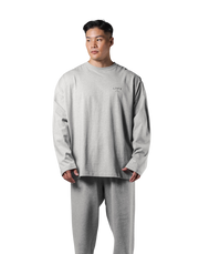 LÝFT Extra Big Long T-Shirt - Grey