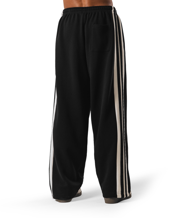 2Line Wide Sweat Pants - Black Special