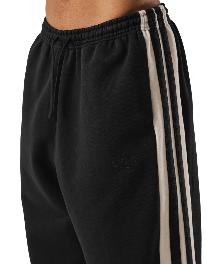 2Line Wide Sweat Pants - Black Special