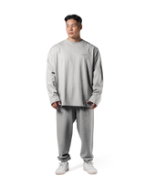 LÝFT Extra Big Long T-Shirt - Grey