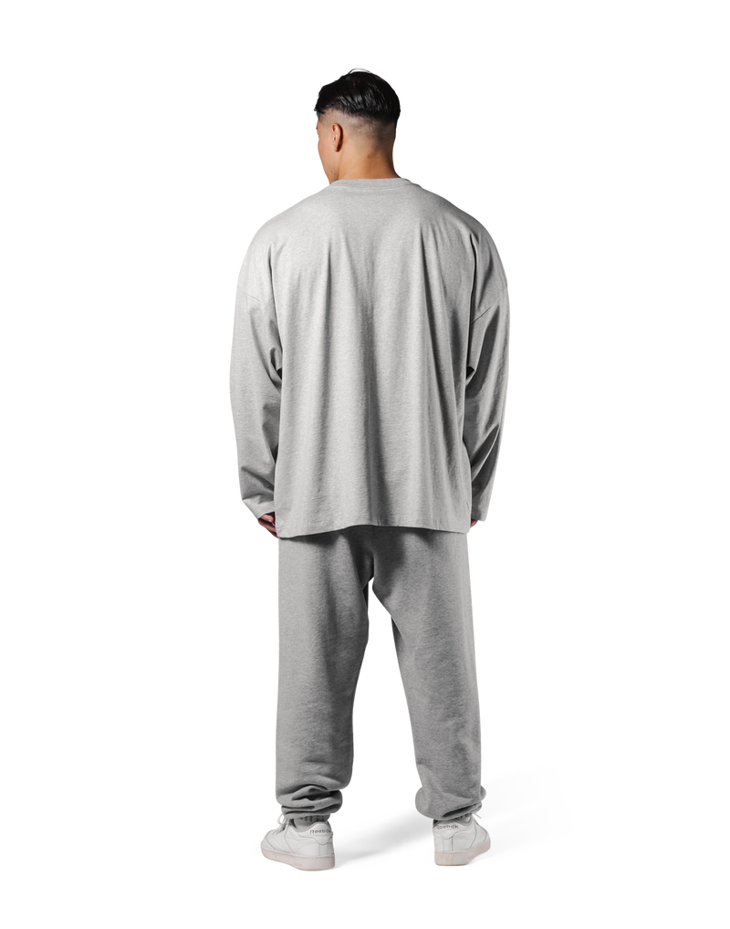 LÝFT Extra Big Long T-Shirt - Grey