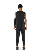 Stretch Jacquard Loose Fit Tanktop 2 - Black