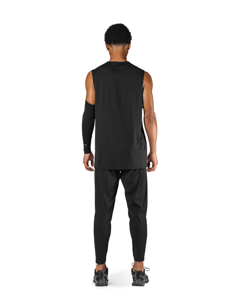 Stretch Jacquard Loose Fit Tanktop 2 - Black