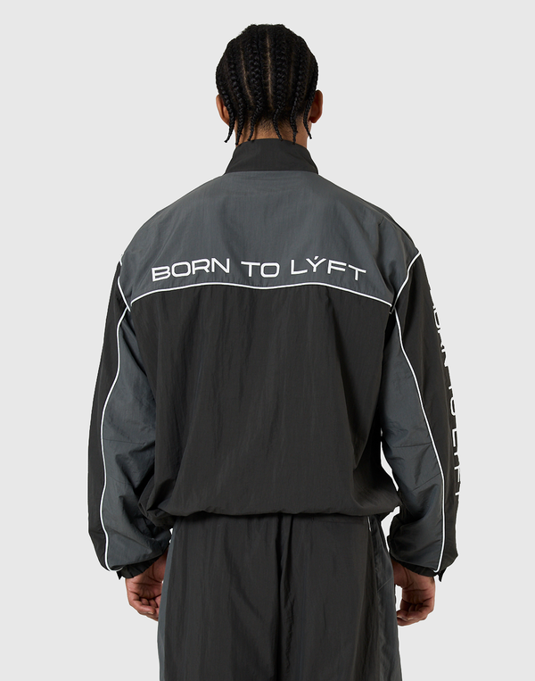 Nylon Zip Up Vest - Black – LÝFT