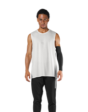 Stretch Jacquard Loose Fit Tanktop 2 - White