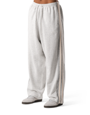 2Line Wide Sweat Pants - Ivory