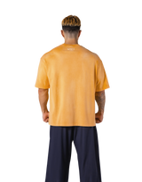 Triple Dog Graphic Vintage Big T-Shirt - Yellow