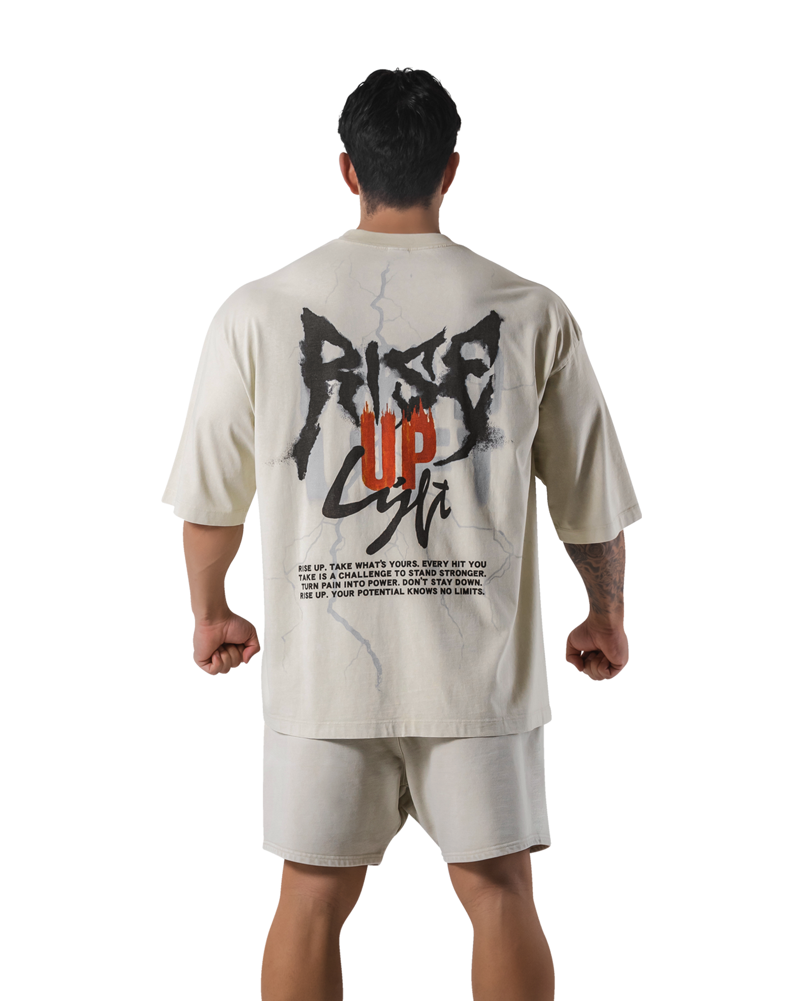 ライズアップエクストラビックTシャツ ブラック ライズアップエクストラビックTシャツ ブラック