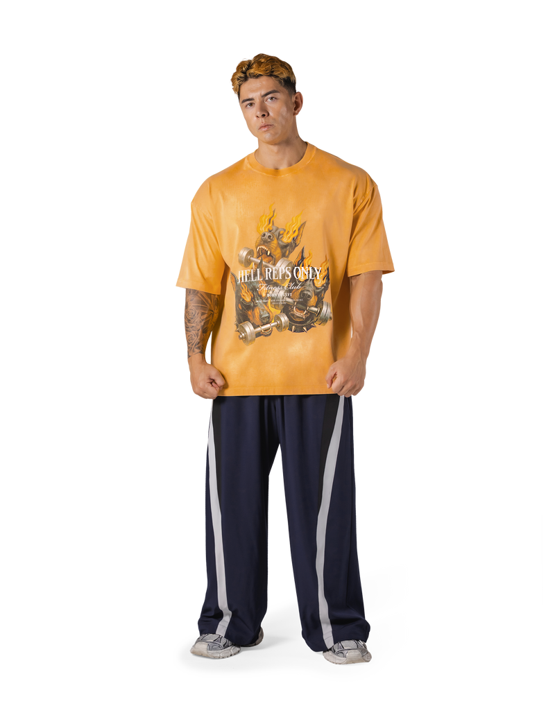 Triple Dog Graphic Vintage Big T-Shirt - Yellow – LÝFT Triple Dog Graphic Vintage Big T-Shirt - Yellow – LÝFT