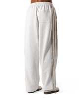 2Line Wide Sweat Pants - Ivory