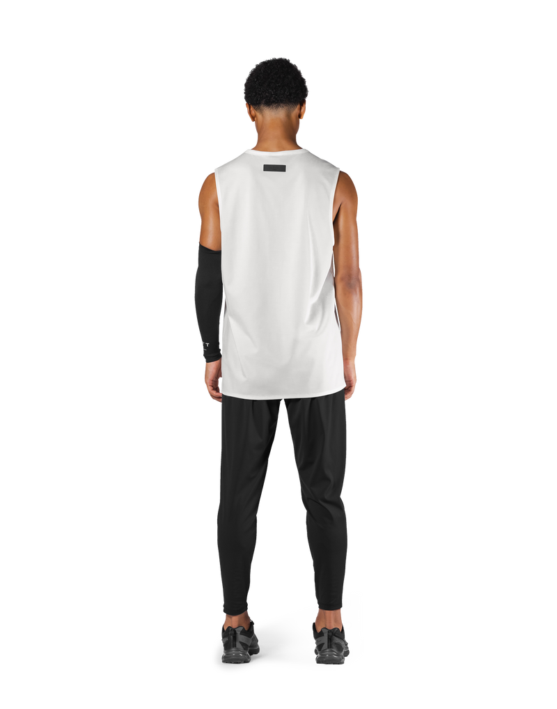 Stretch Jacquard Loose Fit Tanktop 2 - White