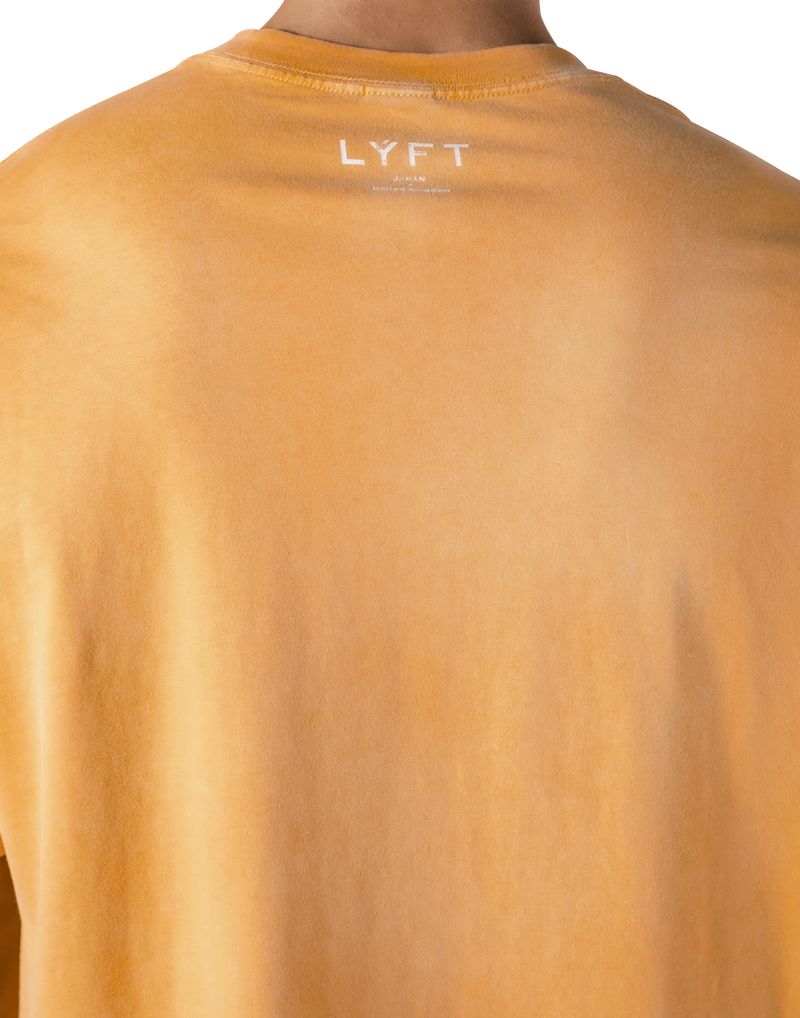 Triple Dog Graphic Vintage Big T-Shirt - Yellow