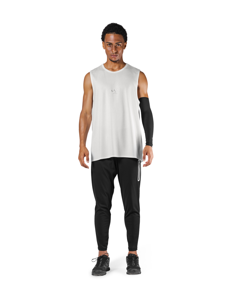 Stretch Jacquard Loose Fit Tanktop 2 - White