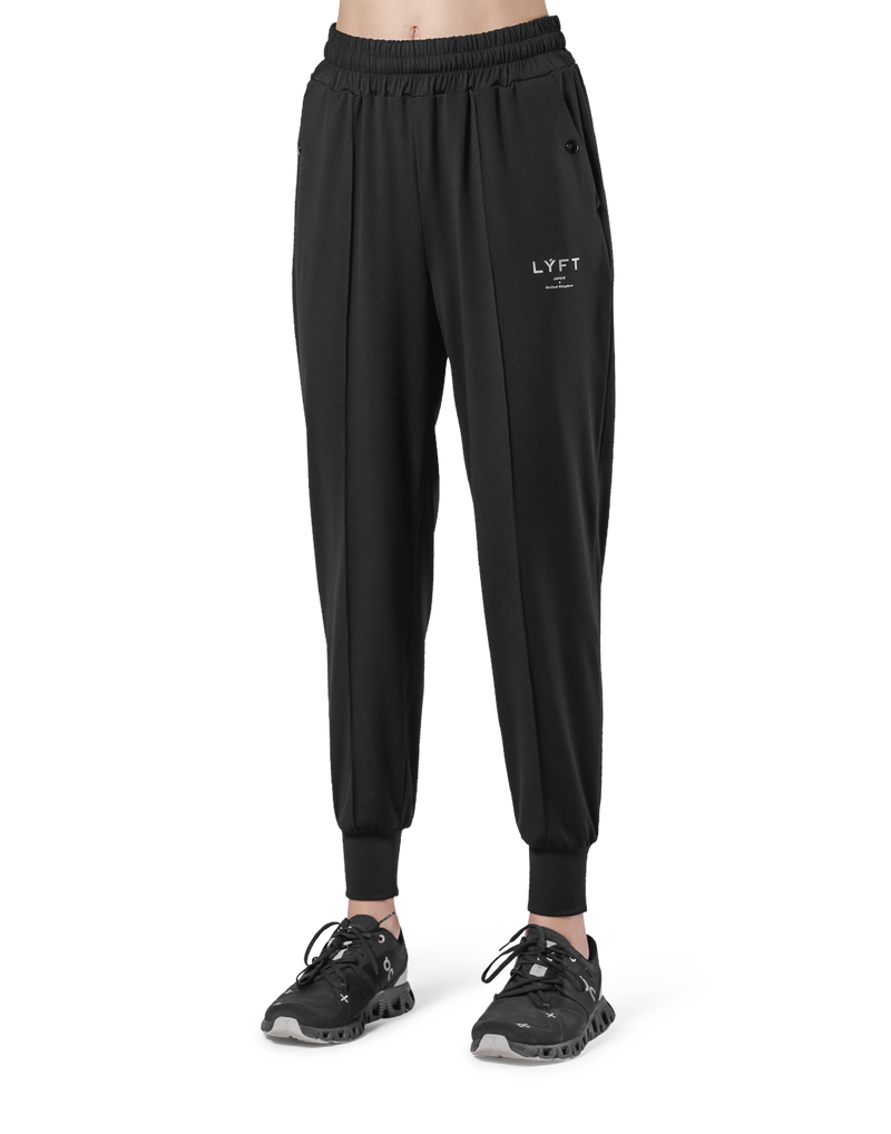 Stretch Pleats Jersey Pants 2 - Black – LÝFT Stretch Pleats Jersey Pants 2 - Black – LÝFT