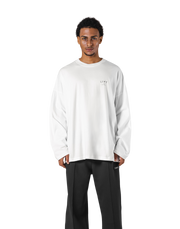 LÝFT Extra Big Long T-Shirt - White