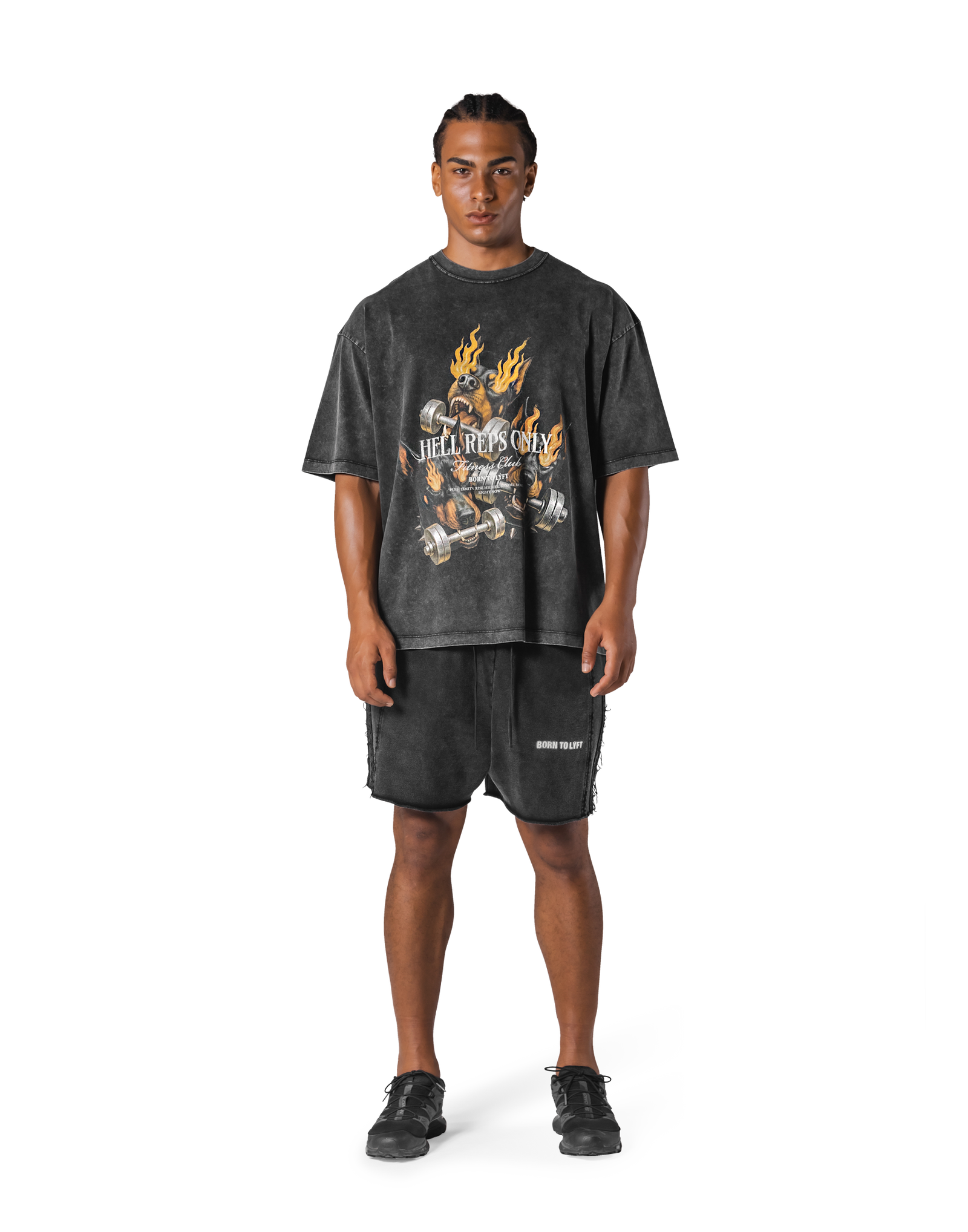 Triple Dog Graphic Vintage Big T-Shirt - Black – LÝFT