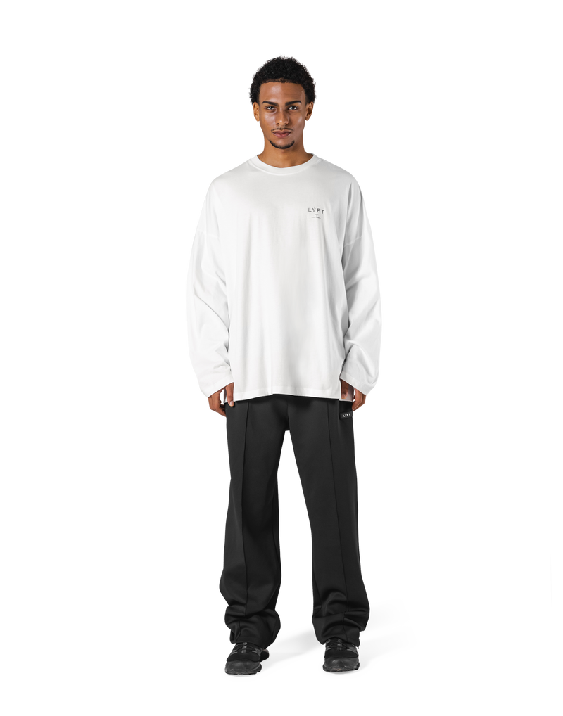 LÝFT Extra Big Long T-Shirt - White