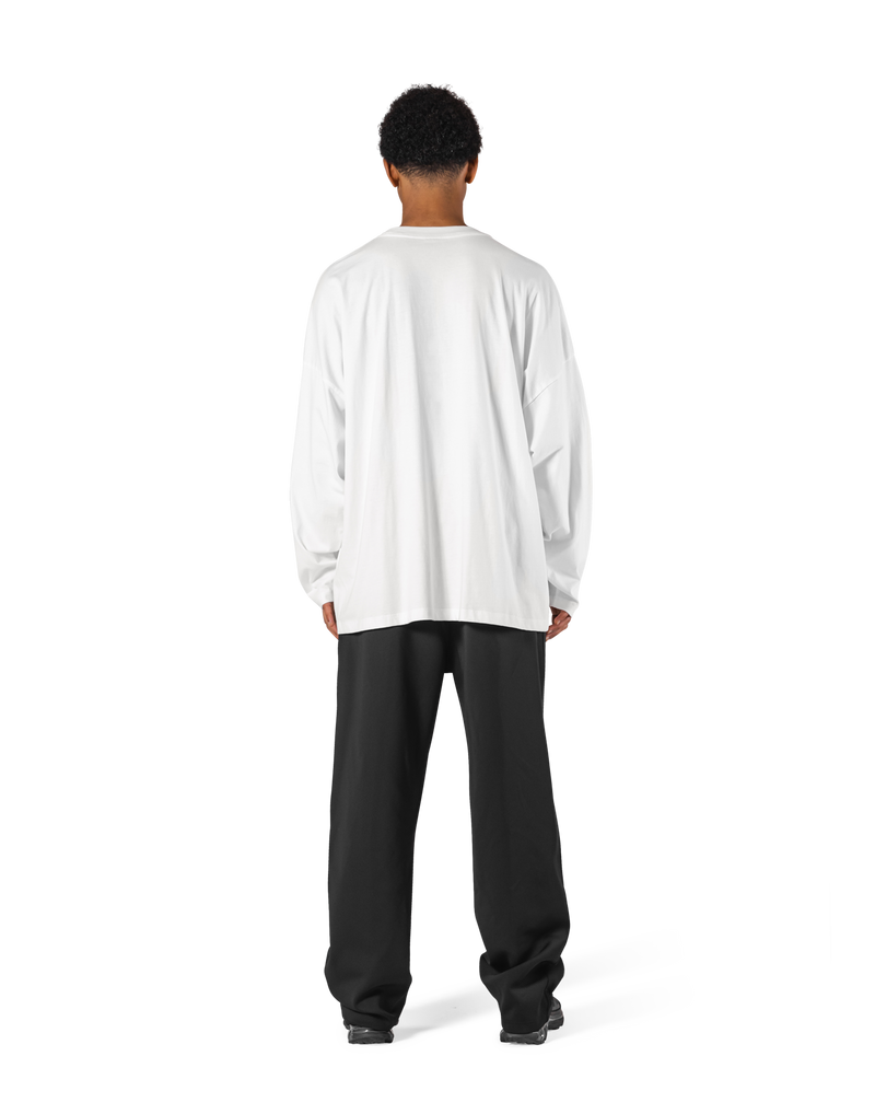 LÝFT Extra Big Long T-Shirt - White