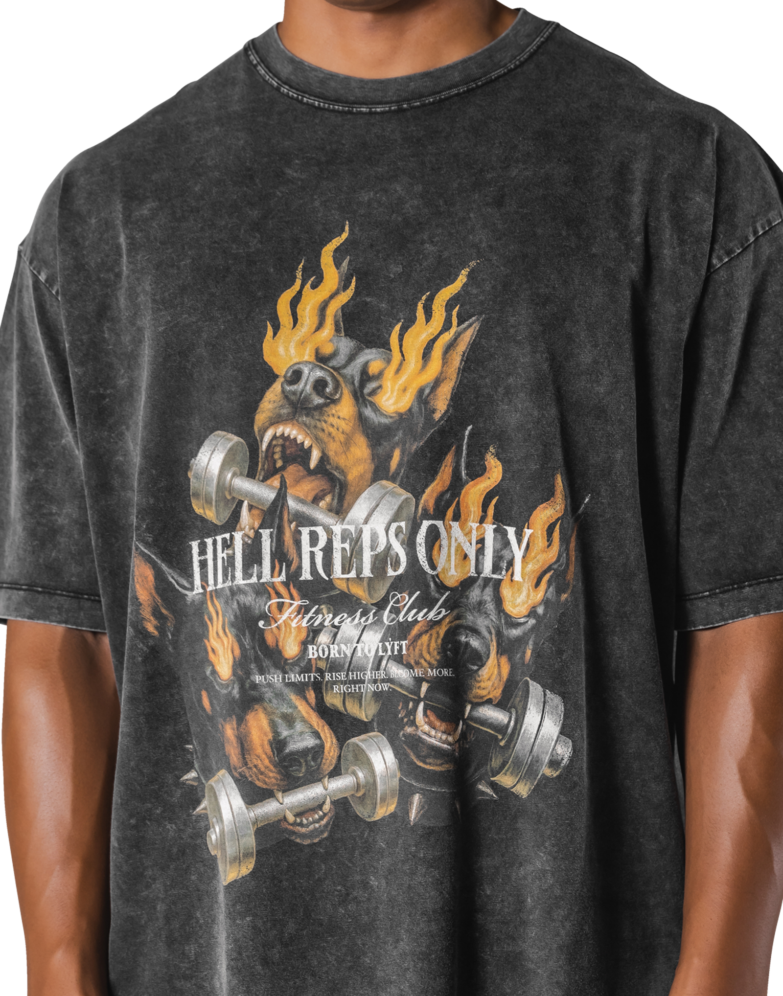 Triple Dog Graphic Vintage Big T-Shirt - Black – LÝFT Triple Dog Graphic Vintage Big T-Shirt - Black – LÝFT