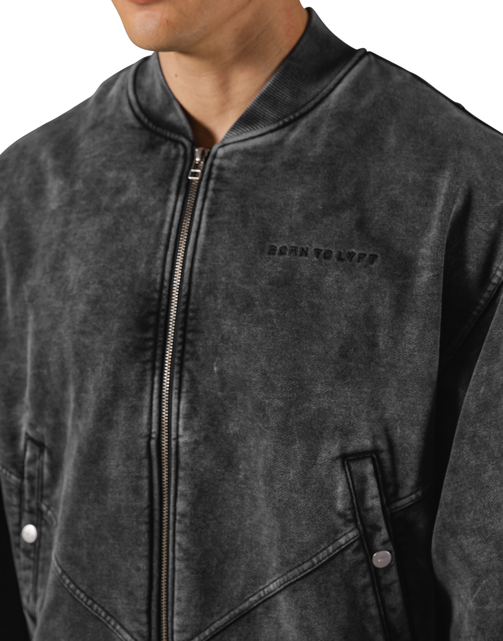 リフトBORN TO LYFT ナイロンジャケット ブラック LYFT ブラック リフトBORN TO LYFT ナイロンジャケット ブラック LYFT ブラック