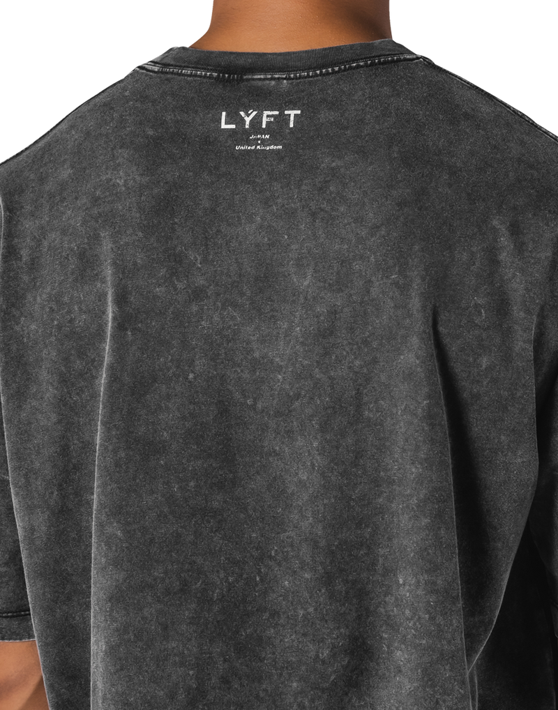 トップス LYFT TRIPLE DOG GRAPHIC VINTAGE Dog Graphic Vintage Big T-Shirt - Black – LÝFT