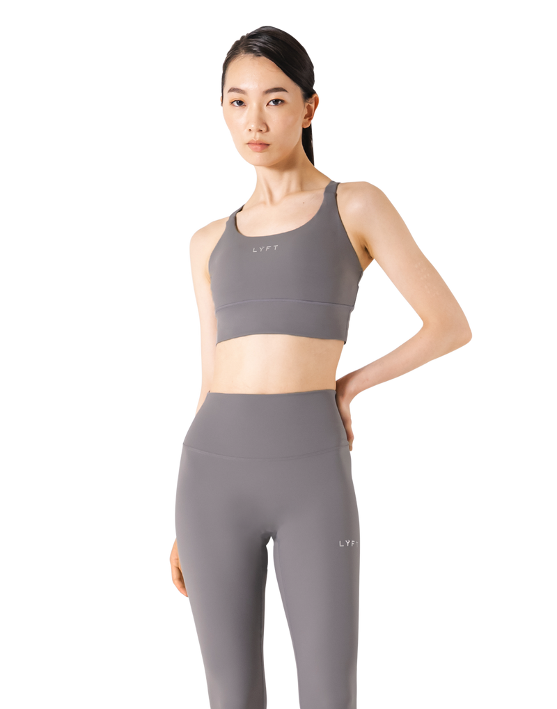 LÝFT Cross Strap Bratop V.2 - D.Grey