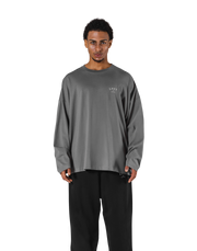 LÝFT Extra Big Long T-Shirt - D.Grey